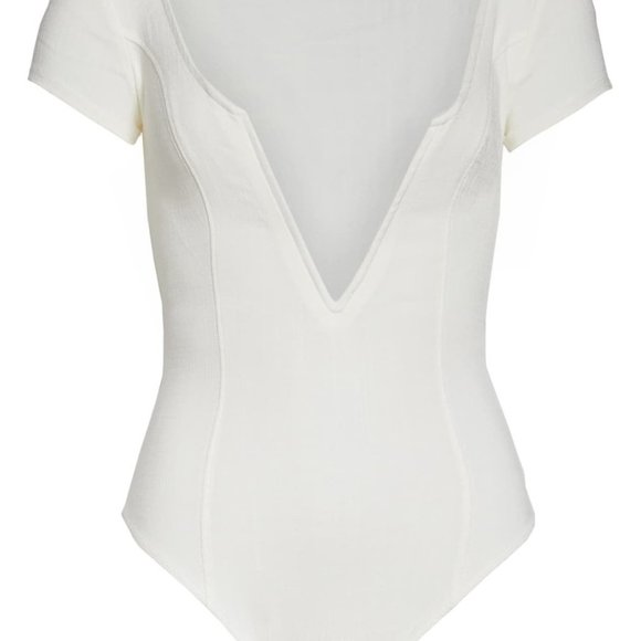 Free People Deep Conversations Bodysuit NWT XS - Picture 3 of 5